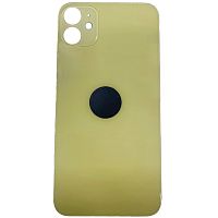 Задняя крышка для Apple iPhone 11 с большим отверстием цвет: желтый Оригинал