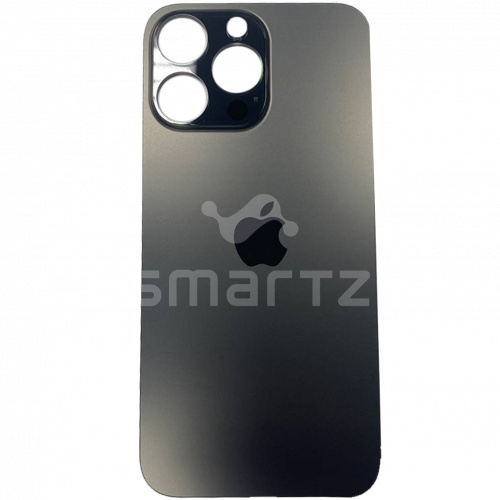 Задняя крышка для Apple iPhone 14 Pro Max с большим отверстием цвет: черный Оригинал