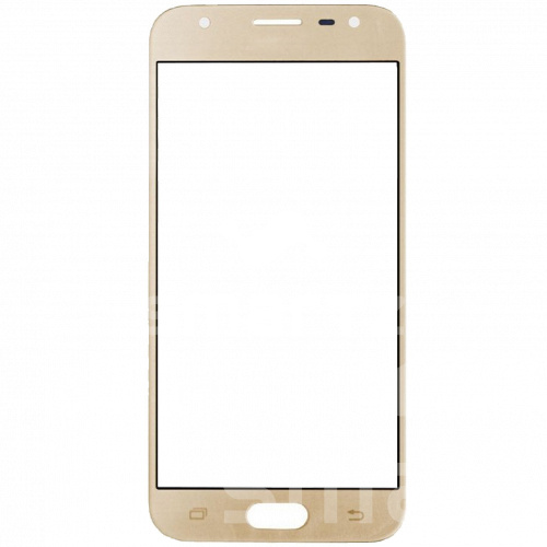 Стекло для Samsung Galaxy J3 (J330) с OCA золотой Оригинал