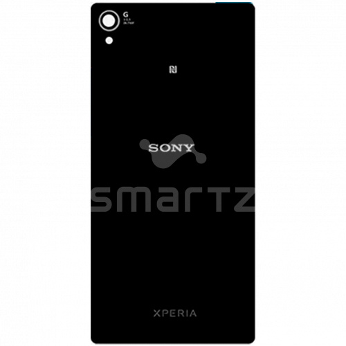 Задняя крышка для Sony Xperia Z3 (D6603) цвет: черный Оригинал