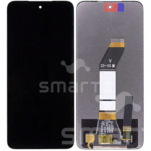 Дисплей для Xiaomi Redmi 10 4G в сборе без рамки черный Оригинал