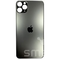 Задняя крышка для Apple iPhone 11 Pro Max с большим отверстием цвет: черный Оригинал