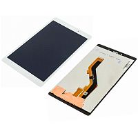 Дисплей для Samsung Galaxy Tab A (T280/T281/T285) в сборе без рамки белый Оригинал