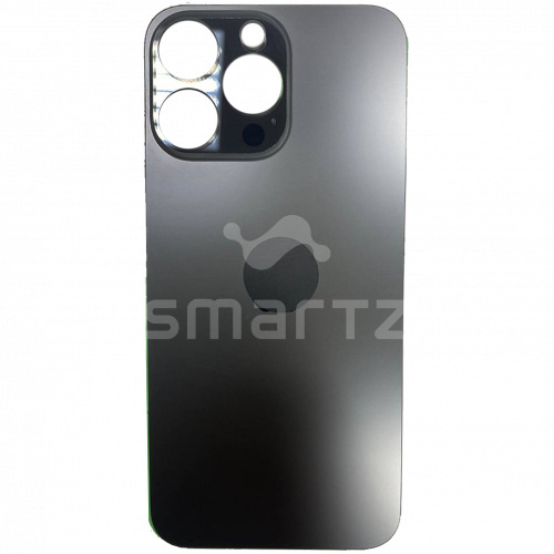Задняя крышка для Apple iPhone 15 Pro Max с большим отверстием цвет: черный Оригинал