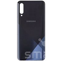 Задняя крышка для Samsung Galaxy A30s (A307) цвет: черный Оригинал