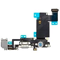 Шлейф для Apple iPhone 6S Plus для коннектора зарядки черный Оригинал