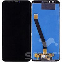 Дисплей для Huawei Y9 2018 в сборе без рамки черный Оригинал