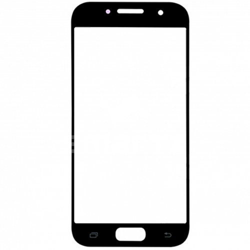 Стекло для Samsung Galaxy A3 (A320) с OCA черный Оригинал