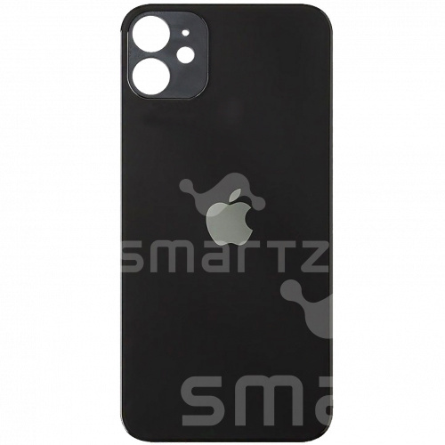 Задняя крышка для Apple iPhone 11 с большим отверстием цвет: черный Оригинал