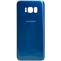 Задняя крышка для Samsung Galaxy S8 Plus (G955) цвет: синий Оригинал