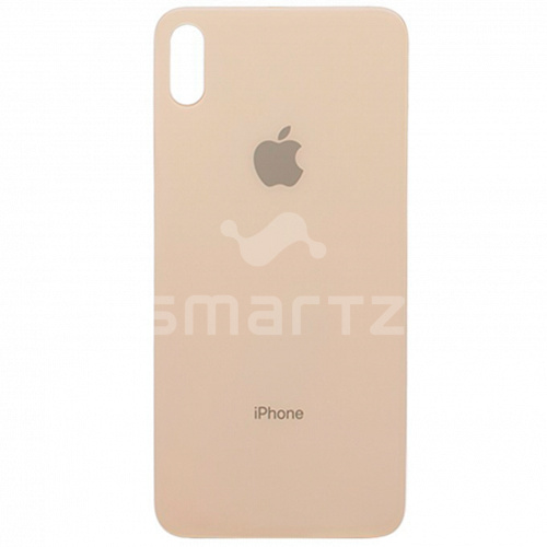 Задняя крышка для Apple iPhone XS Max с большим отверстием цвет: золотой Оригинал