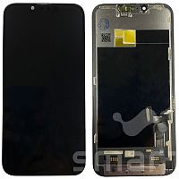 Дисплей для Apple iPhone 13 в сборе с рамкой черный JK Amoled