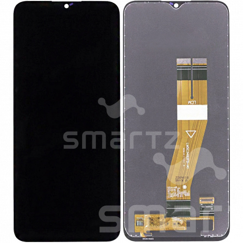 Дисплей для Samsung Galaxy A03s (A037F) в сборе без рамки черный Service Pack