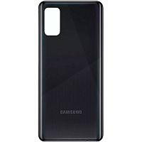 Задняя крышка для Samsung Galaxy A41 (A415) цвет: черный Оригинал