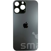 Задняя крышка для Apple iPhone XR под 14 Pro с большим отверстием цвет: черный Оригинал