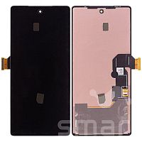 Дисплей для Google Pixel 6A в сборе без рамки черный Оригинал