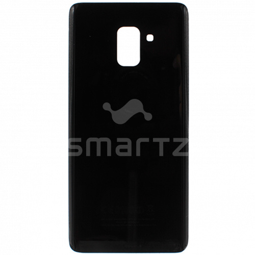 Задняя крышка для Samsung Galaxy A8 Plus (A730) цвет: черный Оригинал