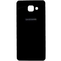 Задняя крышка для Samsung Galaxy A5 (A510) цвет: черный Оригинал