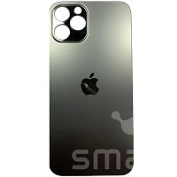 Задняя крышка для Apple iPhone 12 Pro с большим отверстием цвет: черный Оригинал