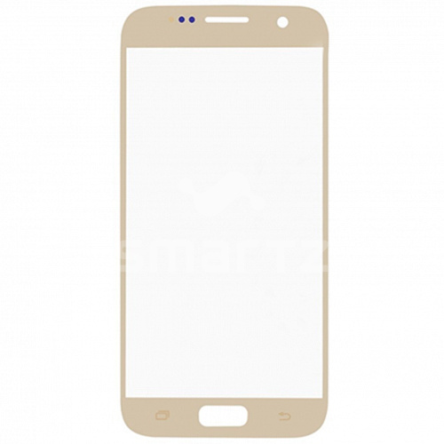 Стекло для Samsung Galaxy S7 (G930) золотой Оригинал