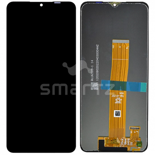 Дисплей для Samsung Galaxy A12 (A125)/A32 (A326) 5G в сборе без рамки черный Service Pack