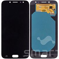 Дисплей для Samsung Galaxy J7 (J730) в сборе без рамки черный Oled