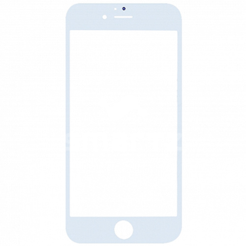 Стекло для Apple iPhone 6S с рамкой белый G+OCA PRO