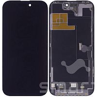 Дисплей для Apple iPhone 14 Pro в сборе с рамкой черный FOG